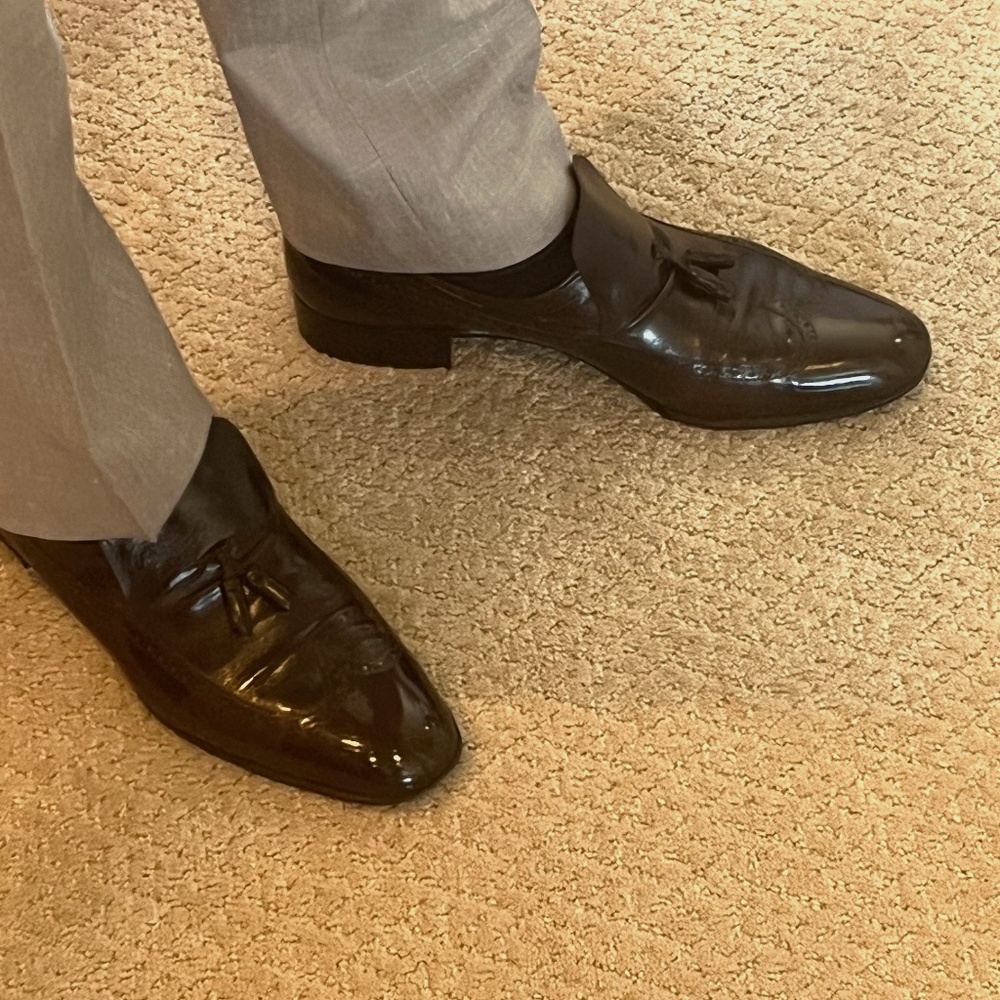 Ferragamo Vintage tassel loafers size 10B